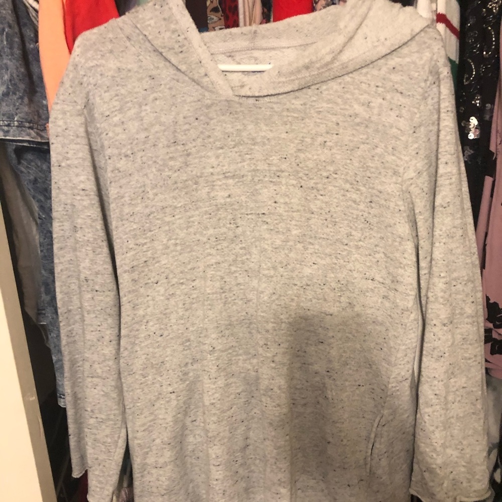 Planet Blue Blue Life open back hoodie